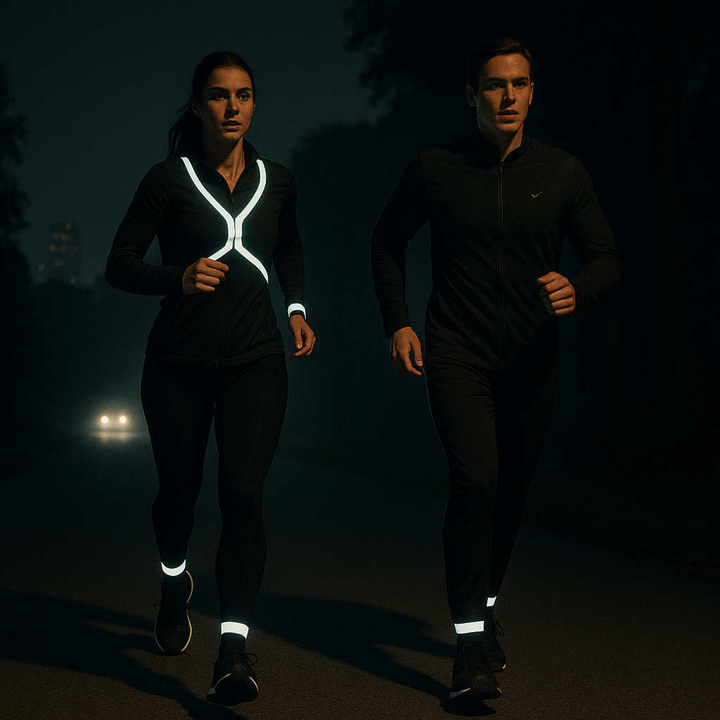 Self-Defense for Runners: How to Be Safe in the Dark with Reflective Gear