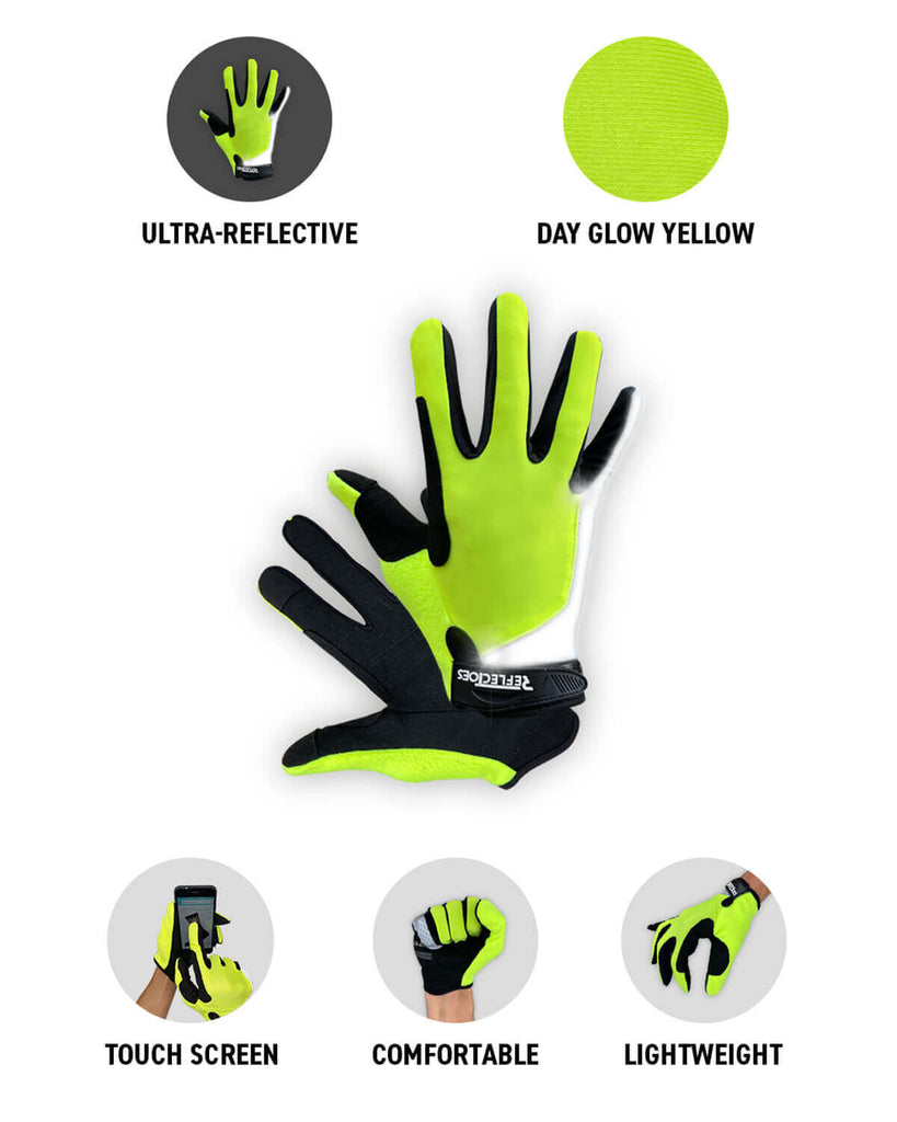 ReflecToes Gloves Features