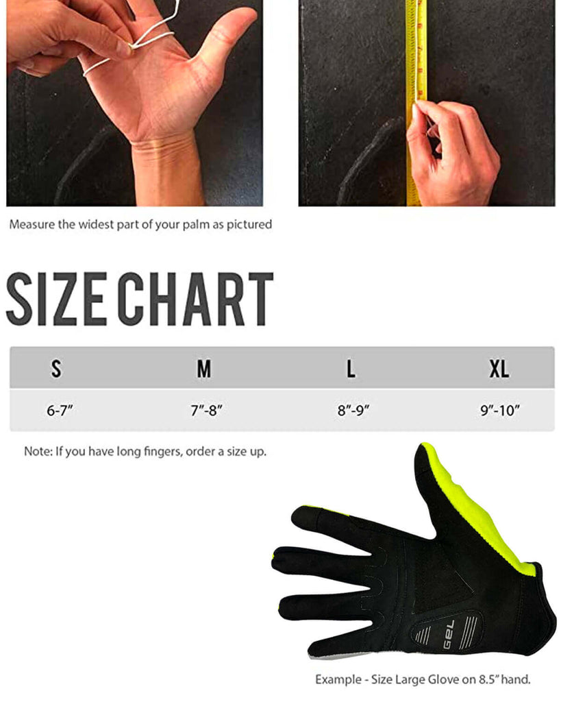 Gloves Size Chart