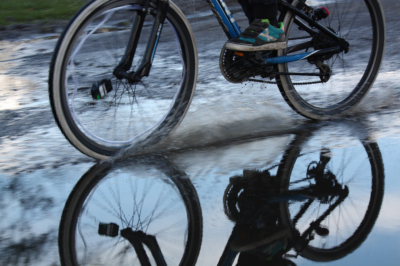 Biking in Rain