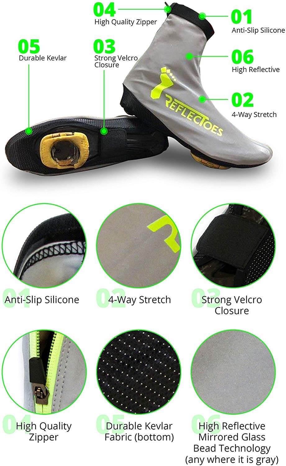 Reflective Shoe Covers