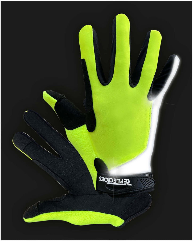 Reflective Summer Cycling Gloves