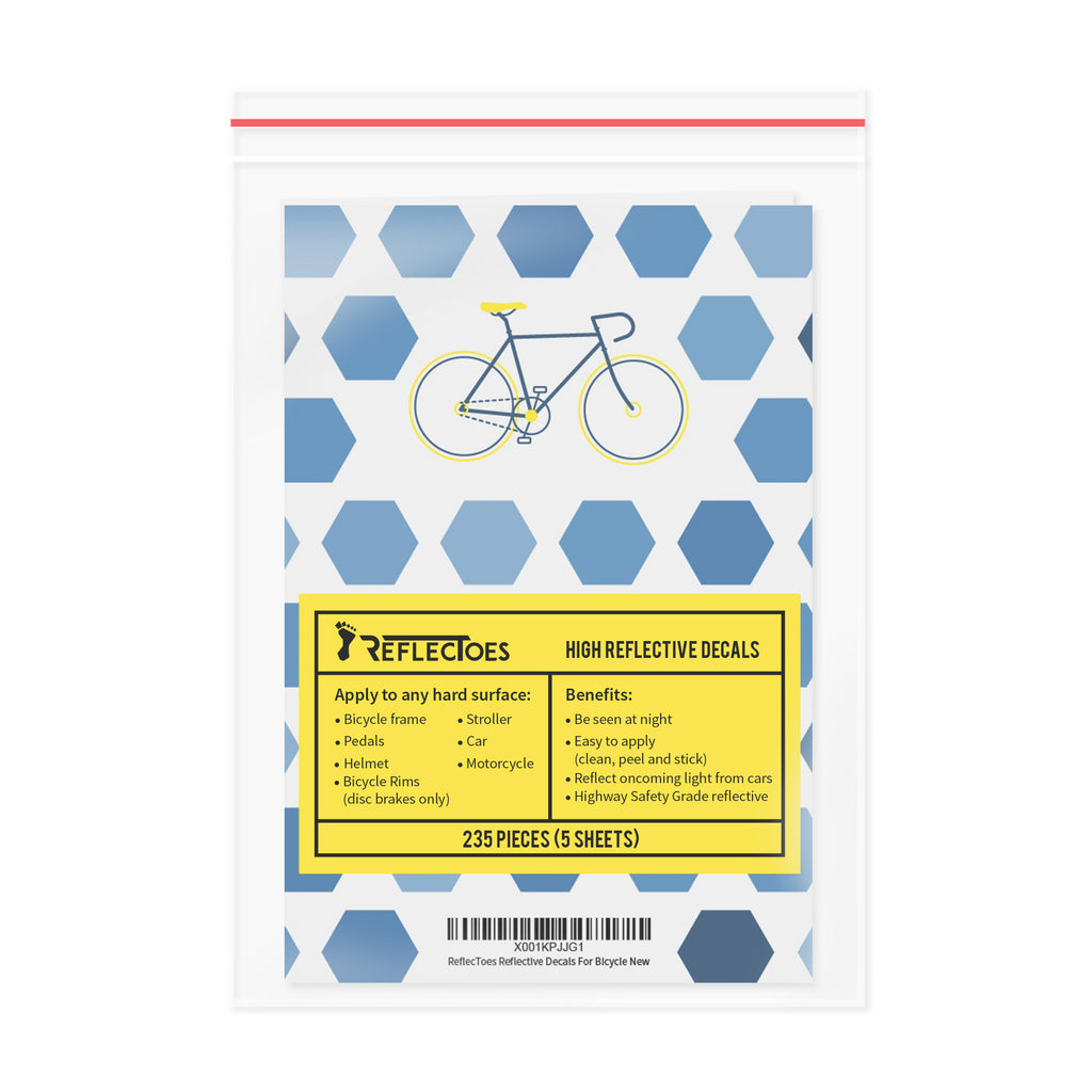 ReflecToes Reflective Stickers 5 Pack For Sports Enthusiasts (Engineer ...