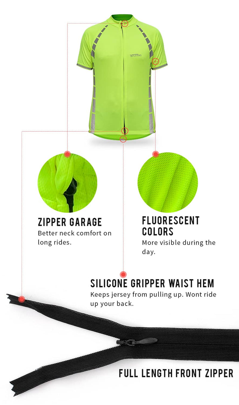 Reflective Cycling Jersey