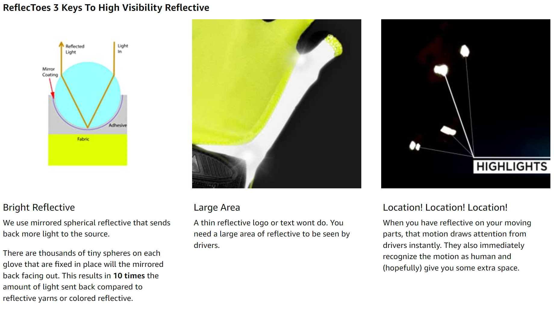 High Visibility Reflective
