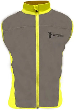 Reflective Packable Running Vest - High Visibility Windbreaker for Cycling