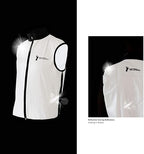 Reflective Vest Light Weight | Reflective Gilet for Cycling and Running – High Visibility Vest for Men and Women- 1 Rear Pockets