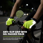 Reflective Summer Cycling Gloves - Reflectoes