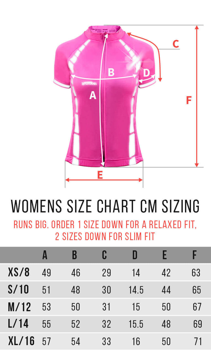 Jersey Size Chart