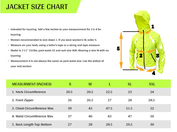 Reflective Windbreaker Jacket (Discontinued)