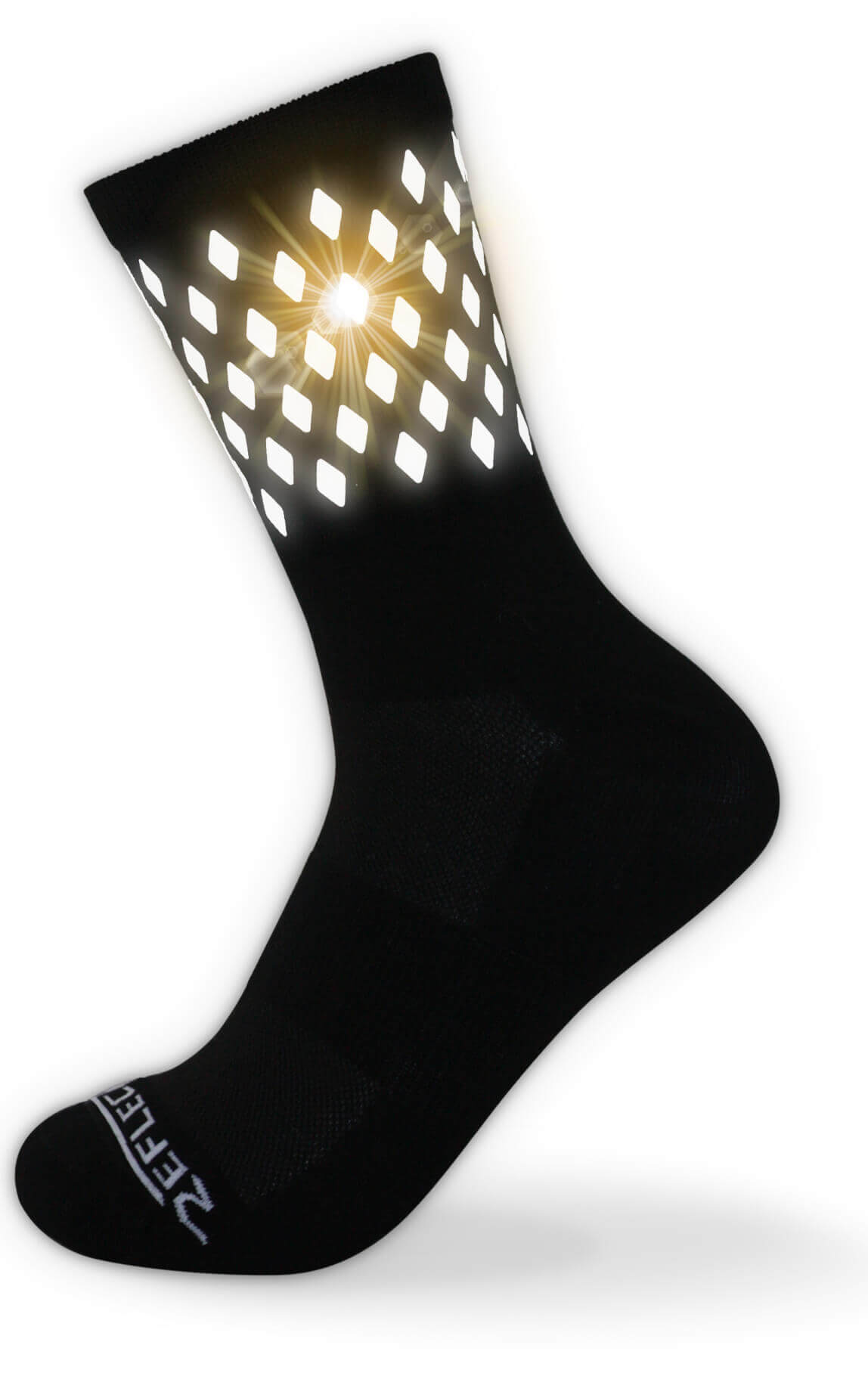 Reflectoes Reflective Socks For Cycling and Running ReflecToes