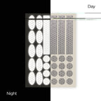 ReflecToes Reflective Stickers 5 Pack For Sports Enthusiasts (Engineer Grade 330 cd/m2)