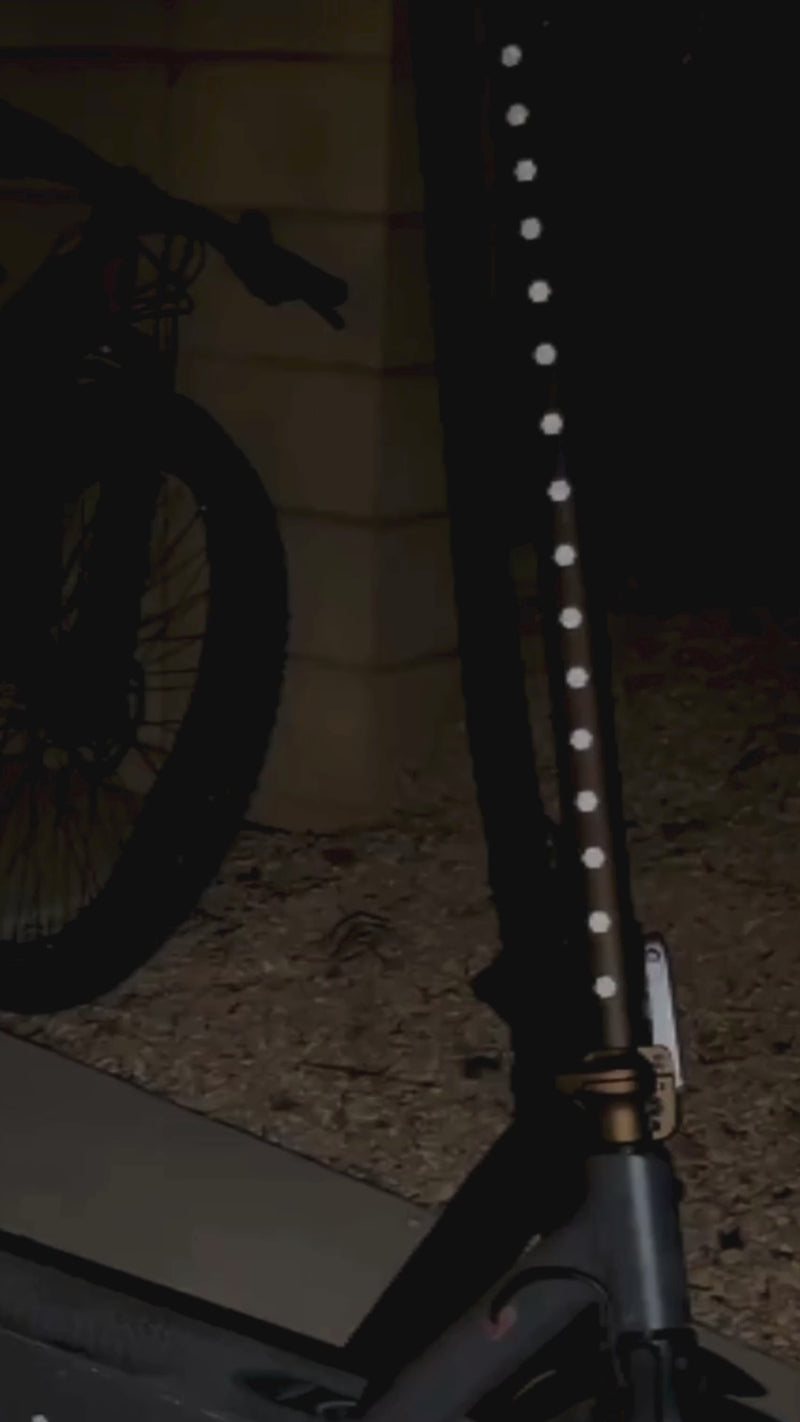 Reflective Rim Decals for Bicycles High Visibility Wheel Reflectors Stickers for Night Cycling